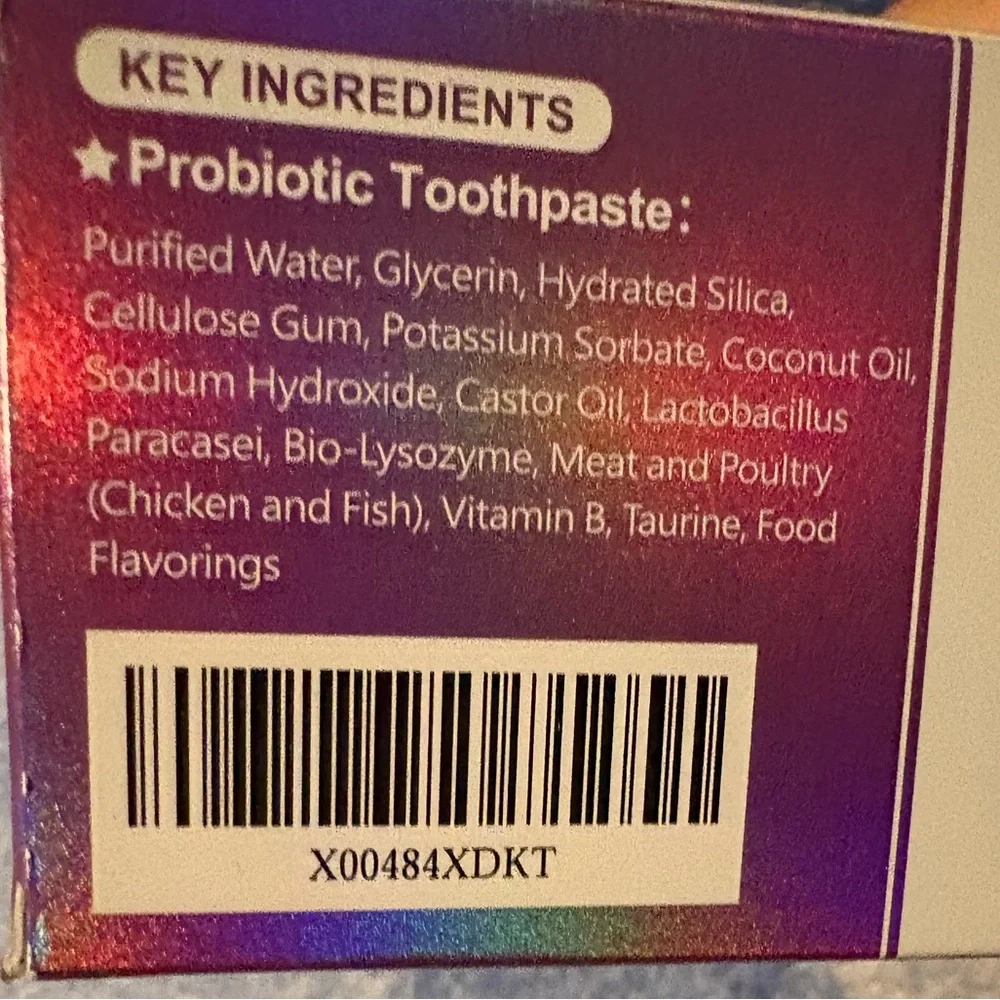 VVHOMIFE Probiotic Toothpaste Set for Pets x 2